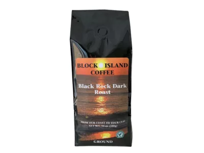 Black Rock Dark Roast Coffee - Ground made in Block Island, RI