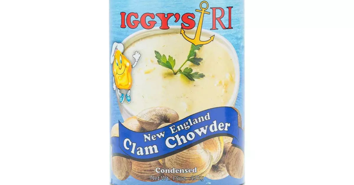 Iggy's Canned New England Clam Chowder | Shop Local RI