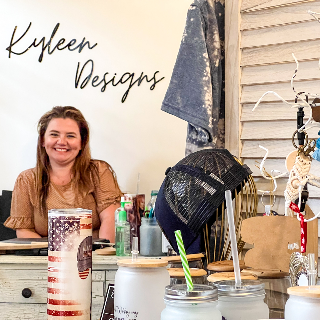 Portrait of Kyleen in her Pawtucket RI Studio