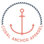 Coral Anchor Apparel Logo