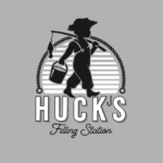 Huck's Filling Station Logo
