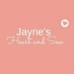 Jayne's Heart & Sew Logo
