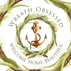 Wreath Obsessed Logo
