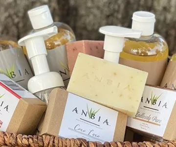 Anbia Skin Products are made in Rhode Island